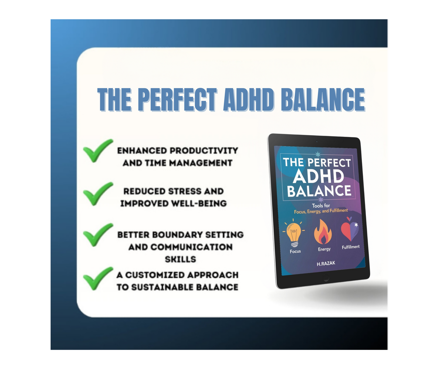 The Perfect ADHD Balance + ADHD Digital Planner