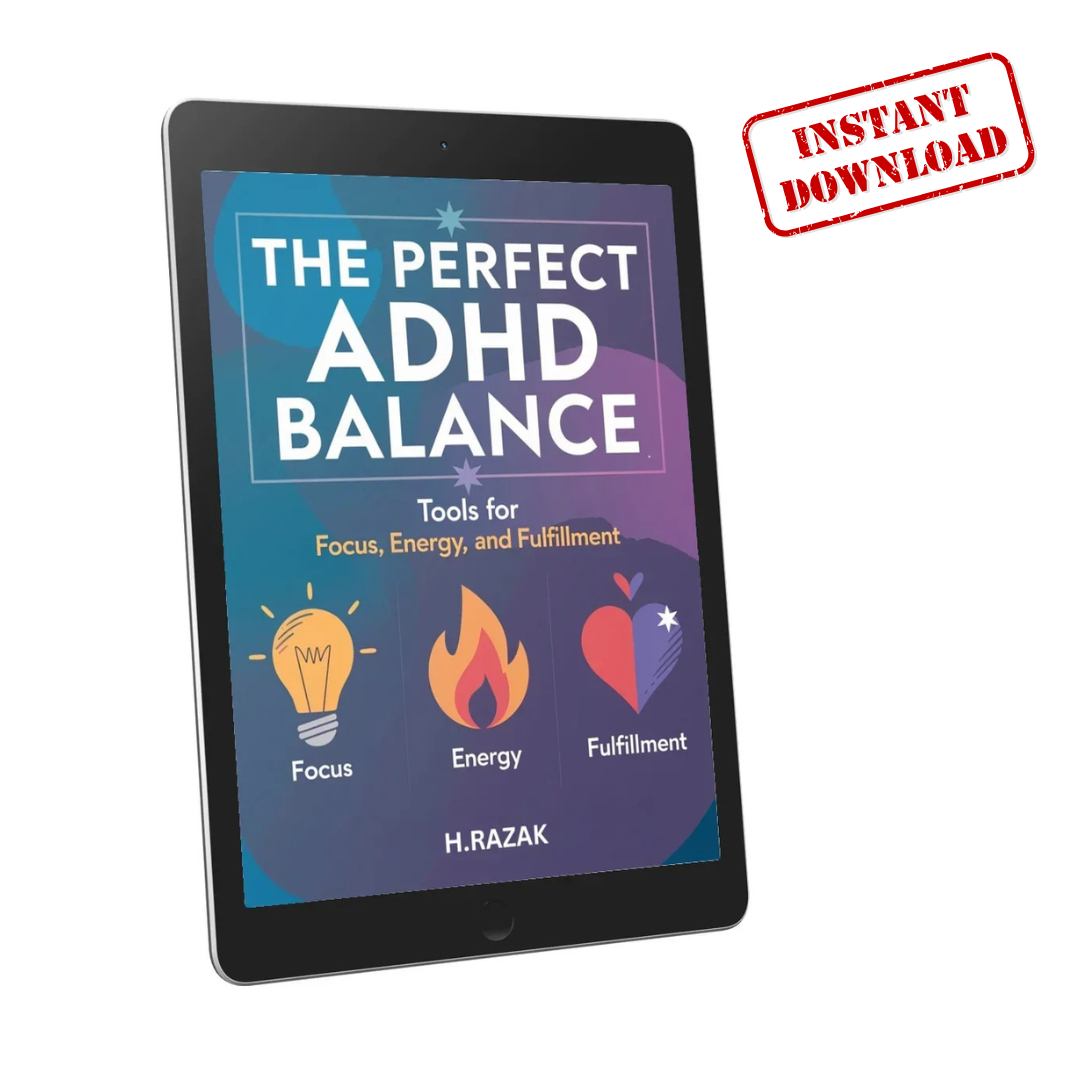 The Perfect ADHD Balance + ADHD Digital Planner